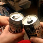 缶ビールでの咲けゴング